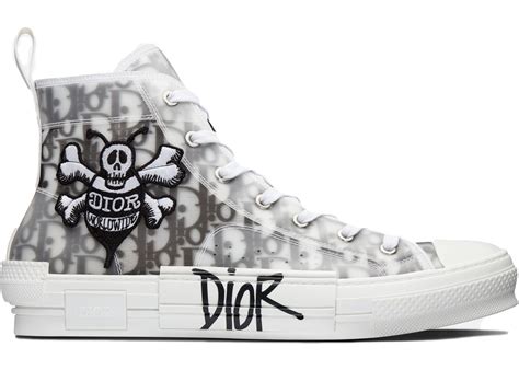 dior b23 high shawn bee|Dior bee embroidery shoes.